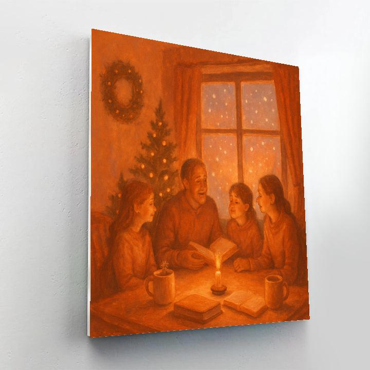 Hearthside Story Window DIY paint by numbers