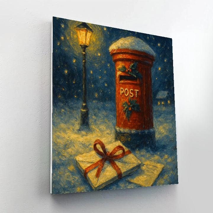 Midnight Holly Post paint by color