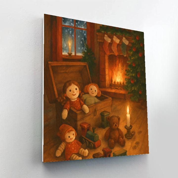 Hearthside Toy Chest paint by numbers