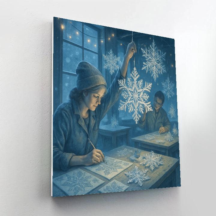 Snowflake Engineer Workshop DIY paint by numbers