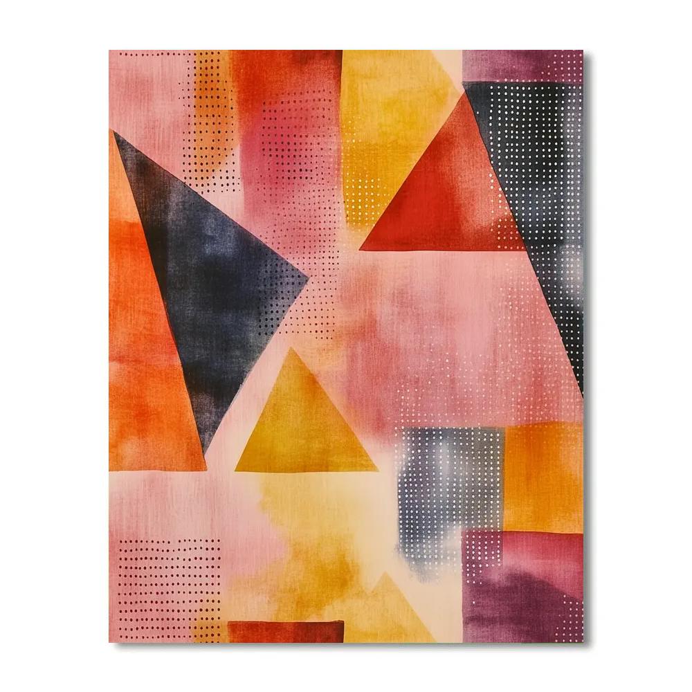 Paul Klee Inspired Nebular Polyphony Numbered painting kits