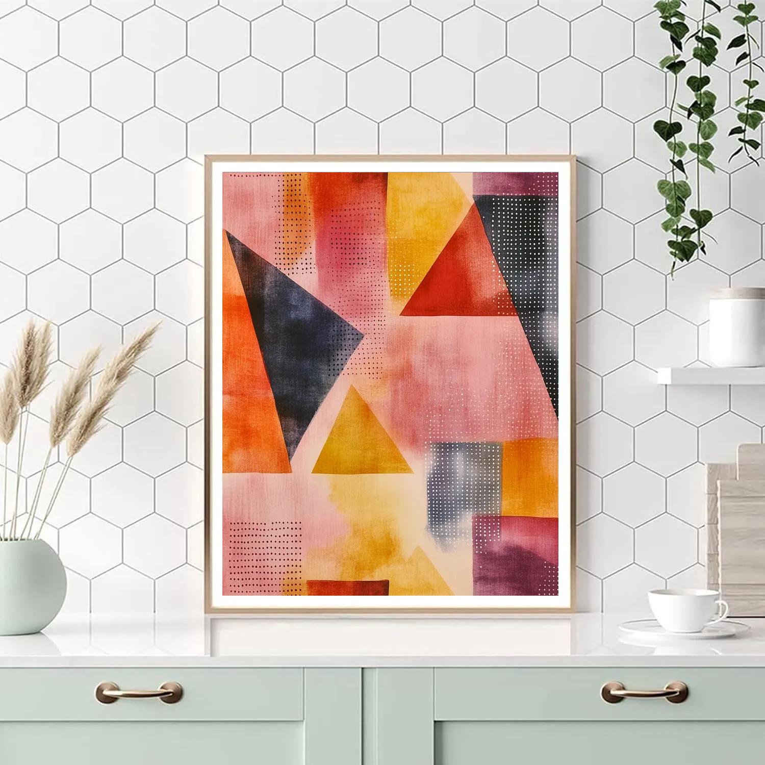 Paul Klee Inspired Nebular Polyphony Numbered painting kits