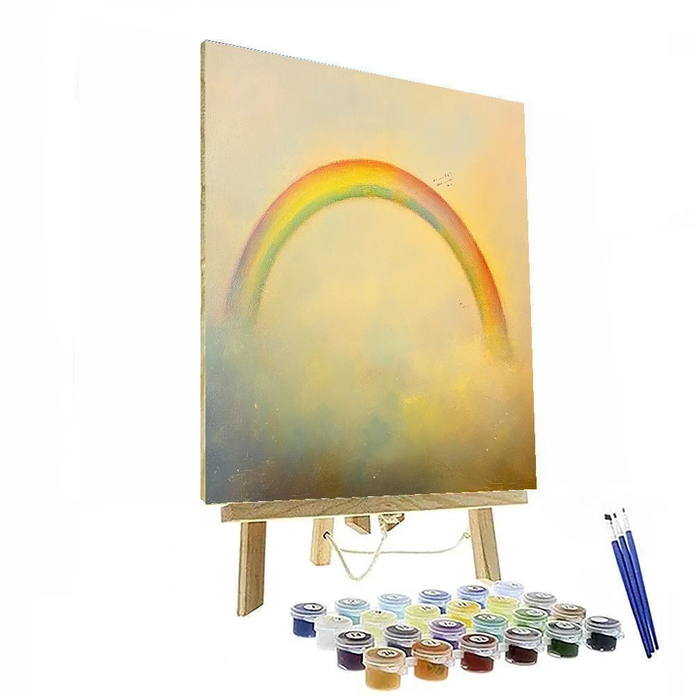 Leonardo Da Vinci Inspired Rainbow Refraction Notes paint by number