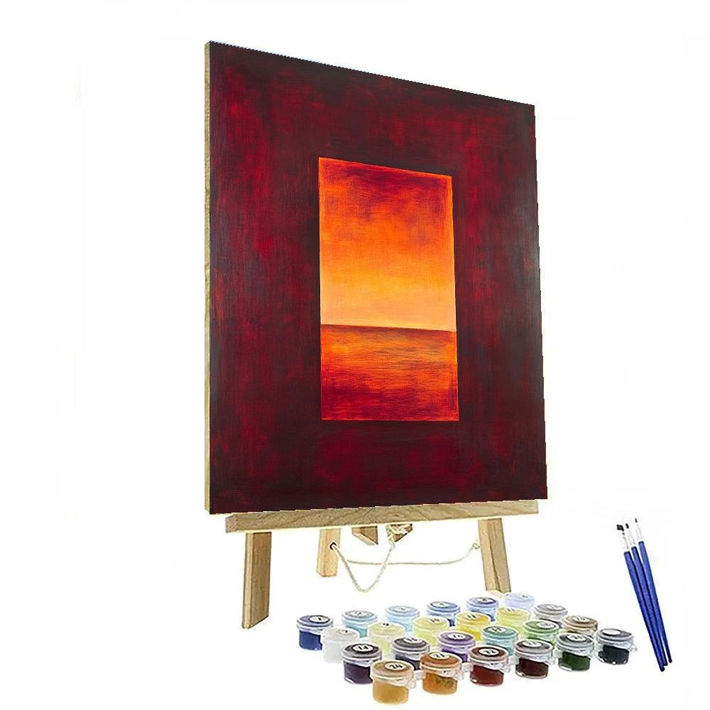 Rothko Inspired Nebula Fields Paint by numbers kits
