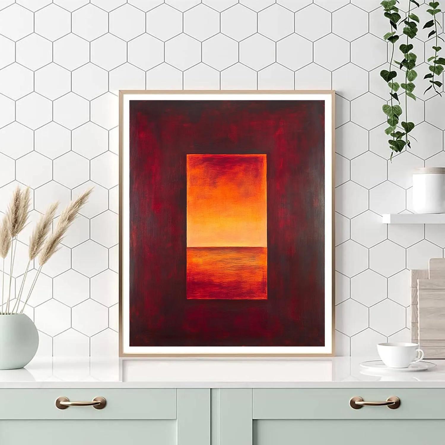 Rothko Inspired Nebula Fields Paint by numbers kits