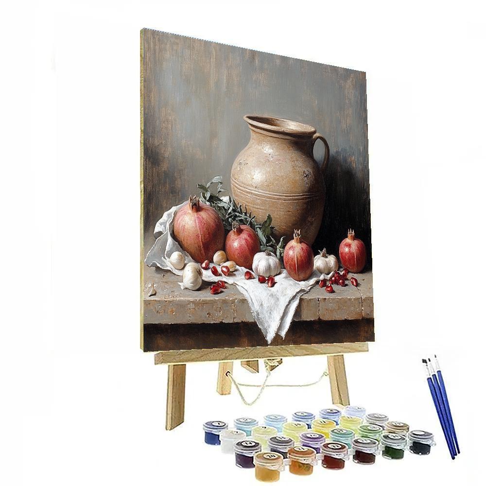 Diego Velázquez Inspired Eclipse Market Bodegon Paint by numbers kits