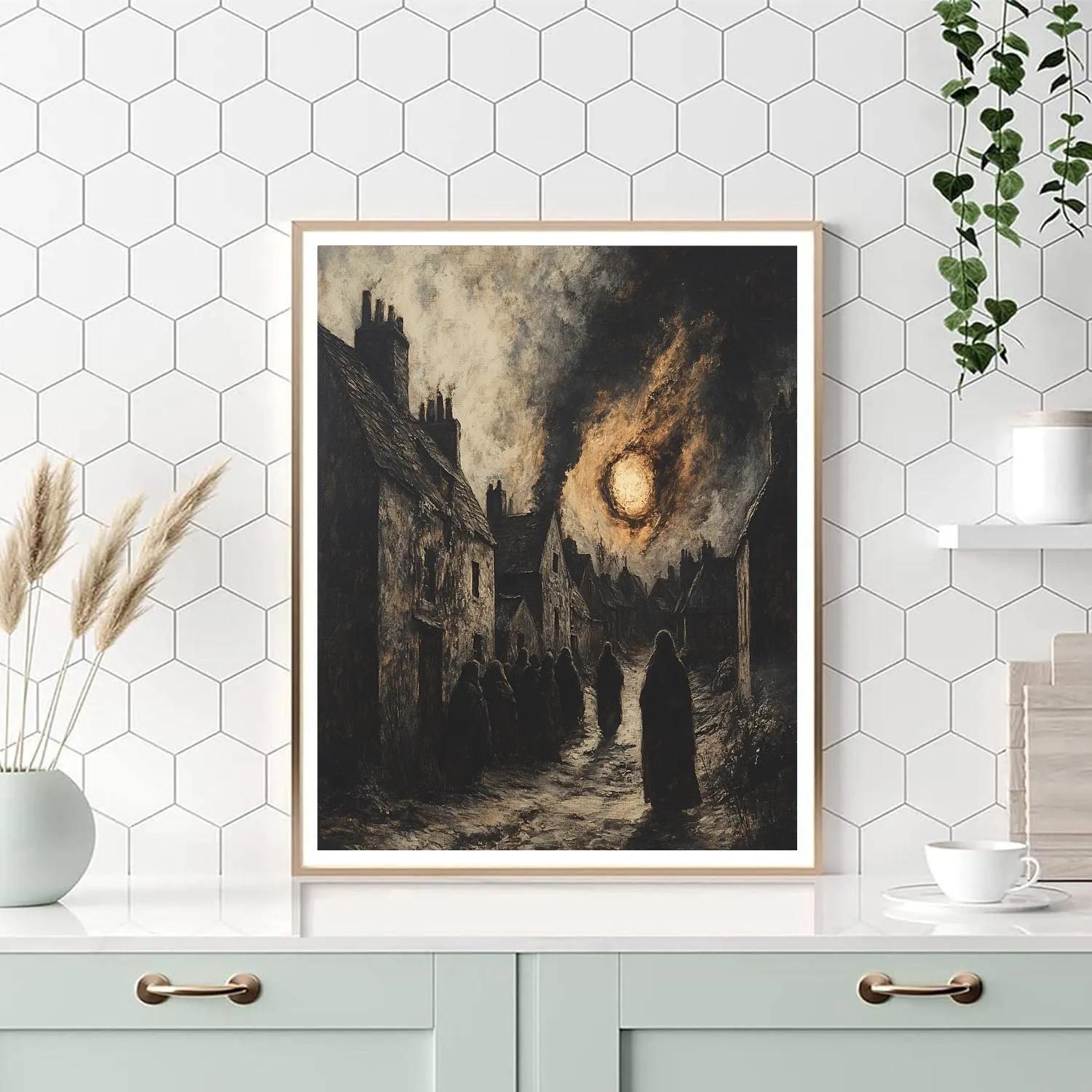 Goya Inspired Night Of The Comet Painting by numbers kit
