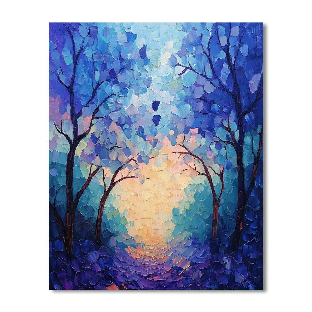 Paul Cézanne Inspired Prism Nebula Orchard Of Color Fields Painting by numbers kit