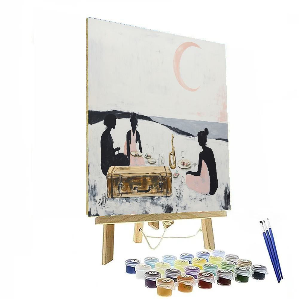 Manet Inspired Observatory Luncheon Paint by numbers kits