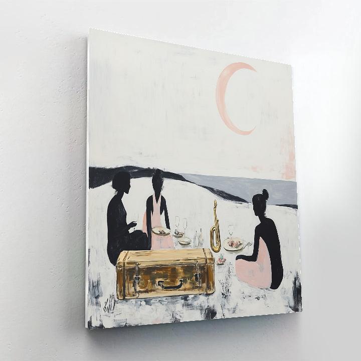 Manet Inspired Observatory Luncheon Paint by numbers kits