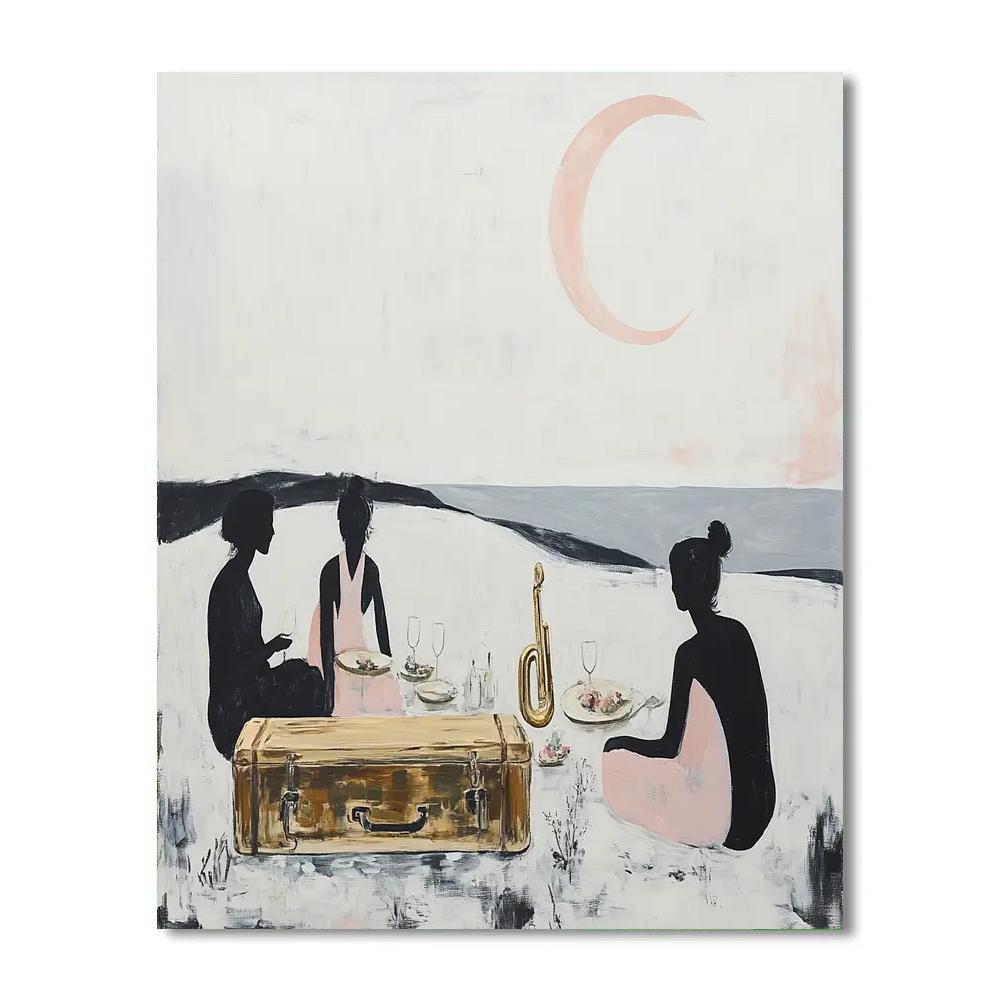 Manet Inspired Observatory Luncheon Paint by numbers kits