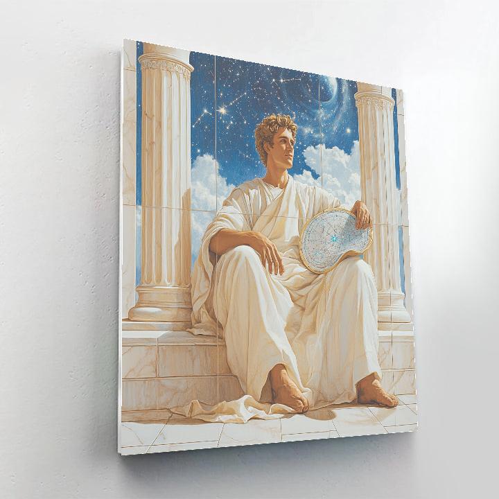 Ingres Inspired Classical Astronomer Painting by numbers kit