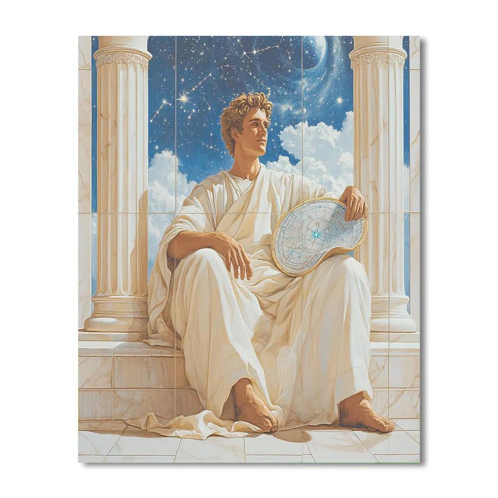 Ingres Inspired Classical Astronomer Painting by numbers kit