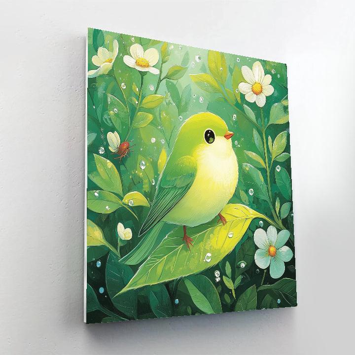 Pascal Garden Hide Disney Inspired Paint by numbers kits