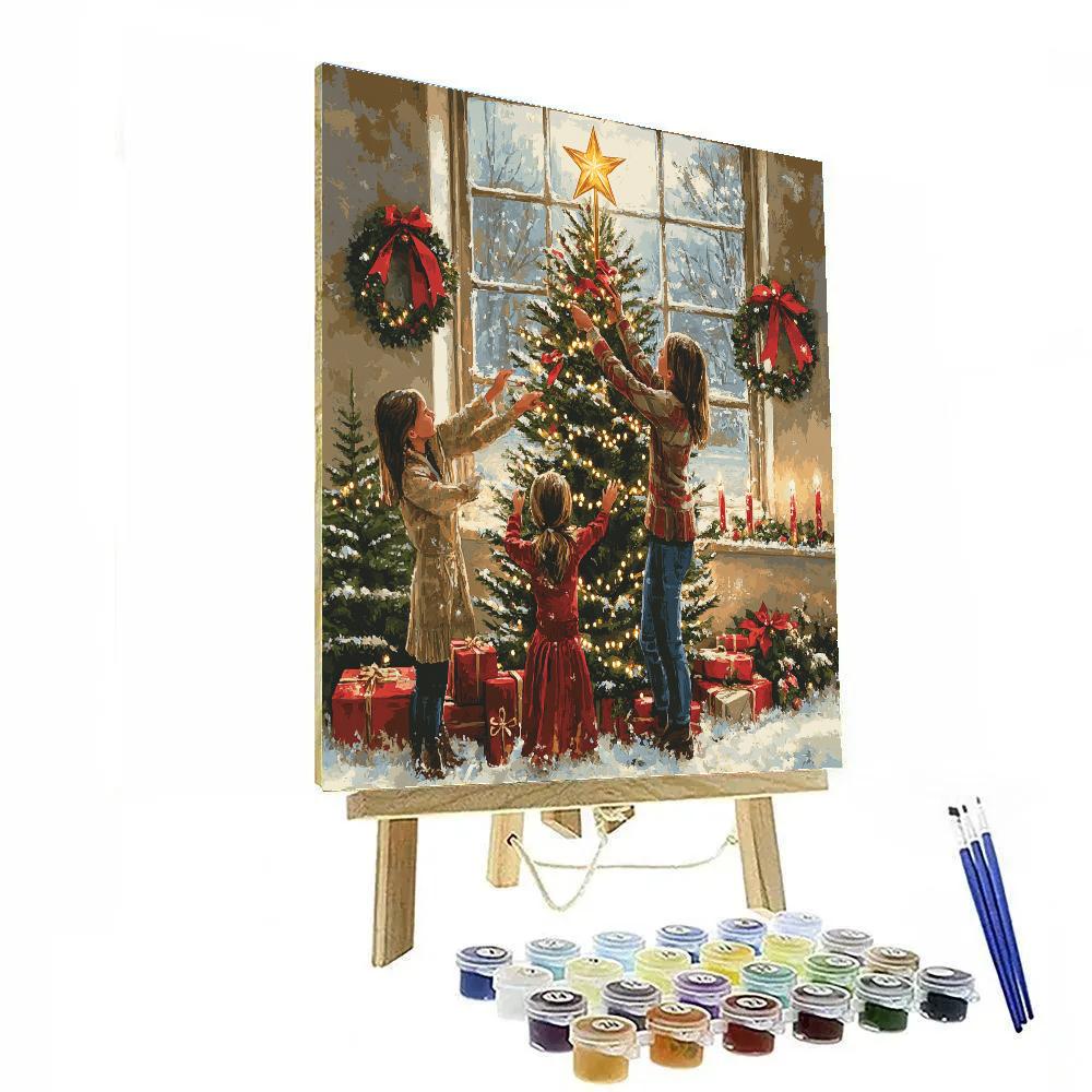 Star Topper Moment Paint by numbers art