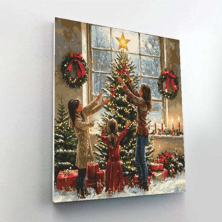 Star Topper Moment Paint by numbers art