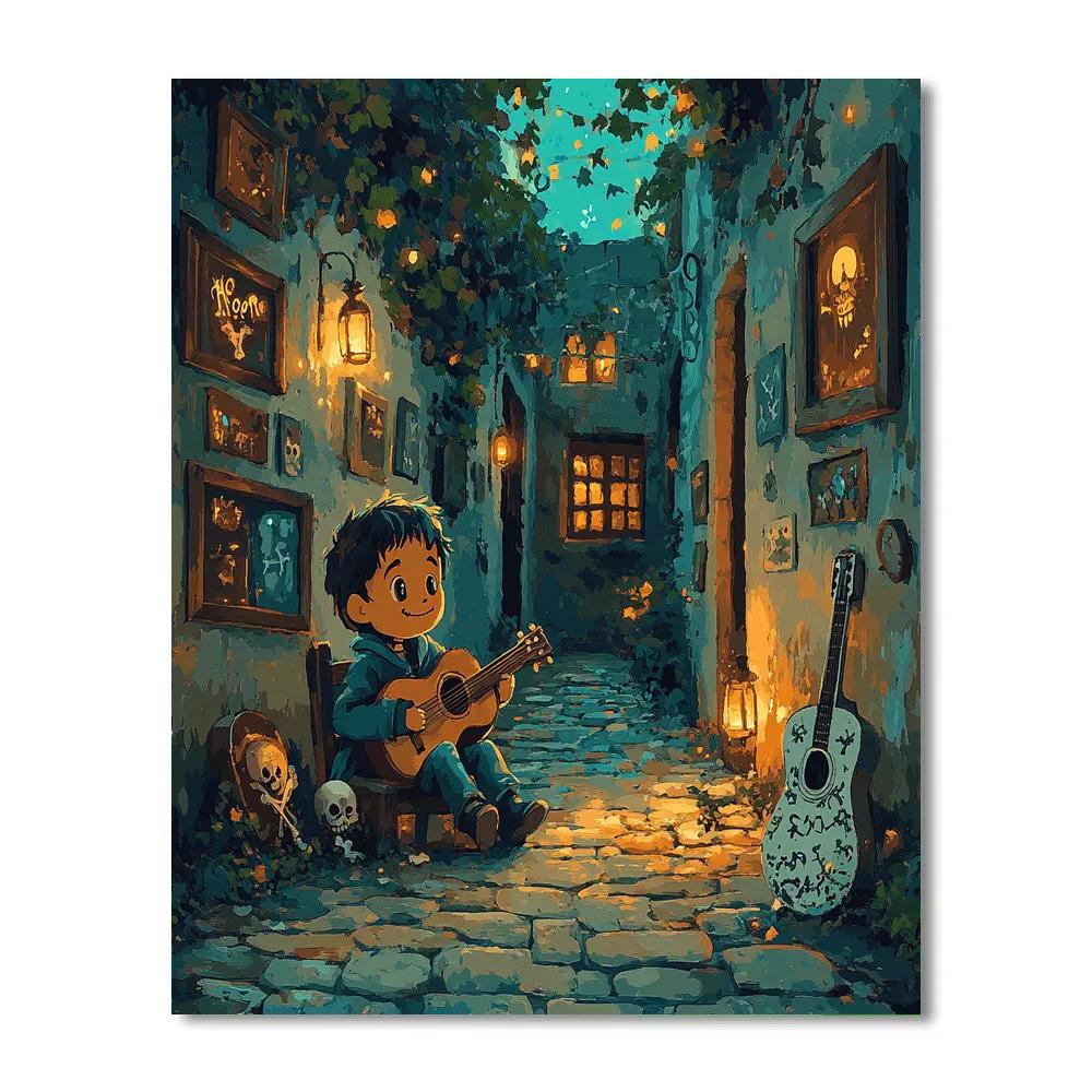 Hector Alley Story Disney Inspired paint by color
