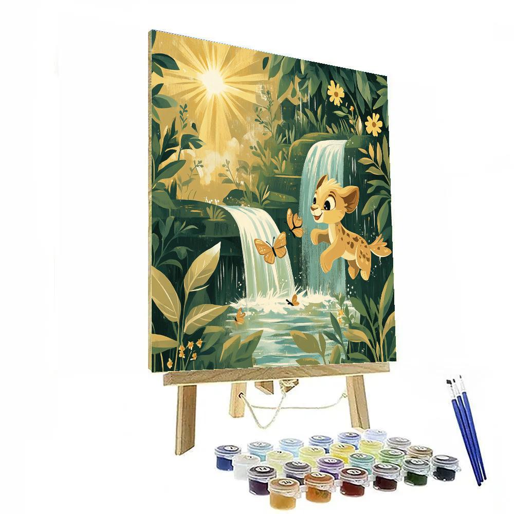 Nala Jungle Playtime Disney Inspired paint by number
