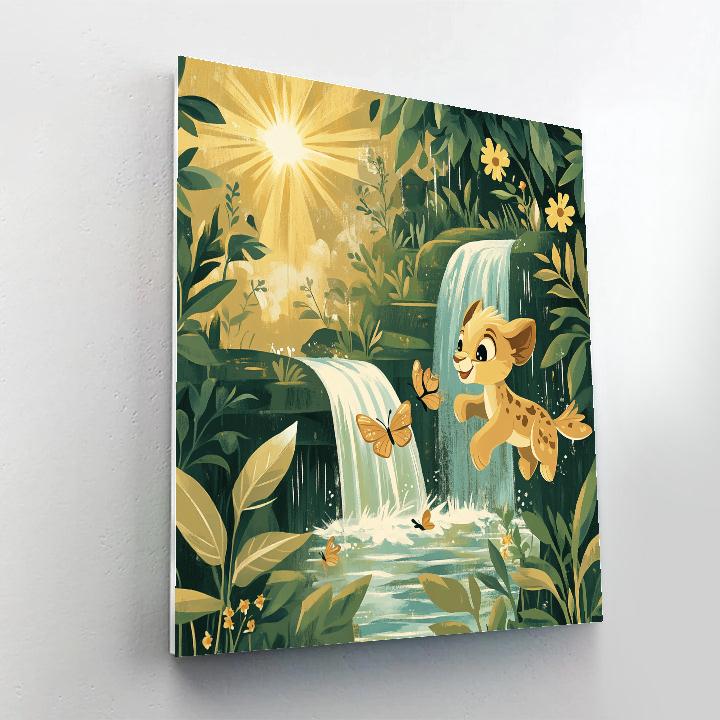 Nala Jungle Playtime Disney Inspired paint by number
