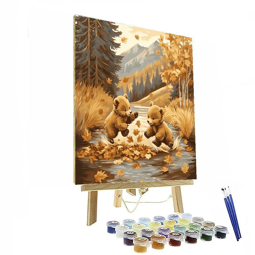 Brave Brother Bear Siblings Disney Inspired Numbered painting kits