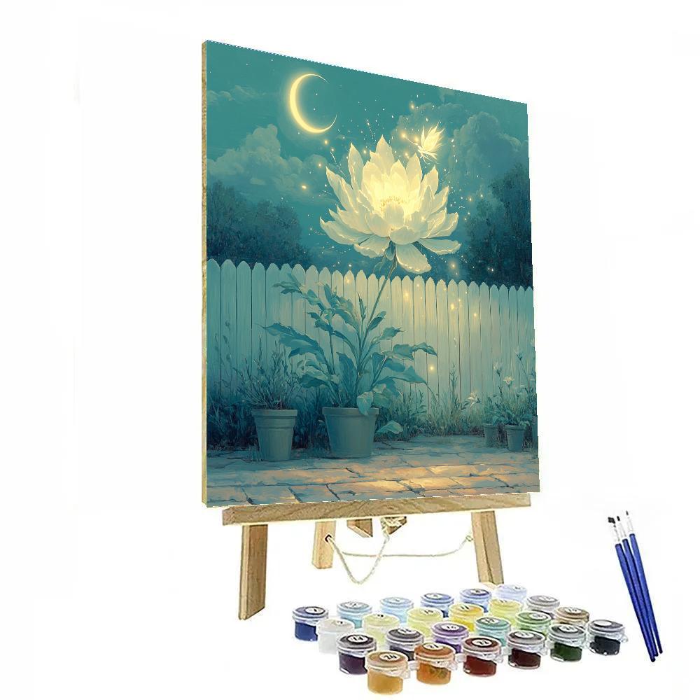 Eve Cosmic Bloom Disney Inspired Paint by numbers art