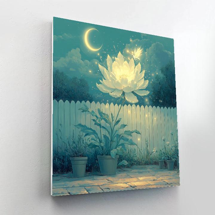 Eve Cosmic Bloom Disney Inspired Paint by numbers art