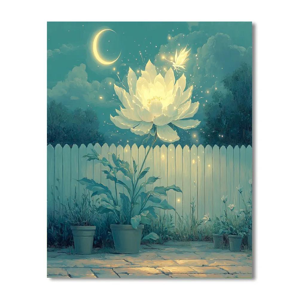 Eve Cosmic Bloom Disney Inspired Paint by numbers art