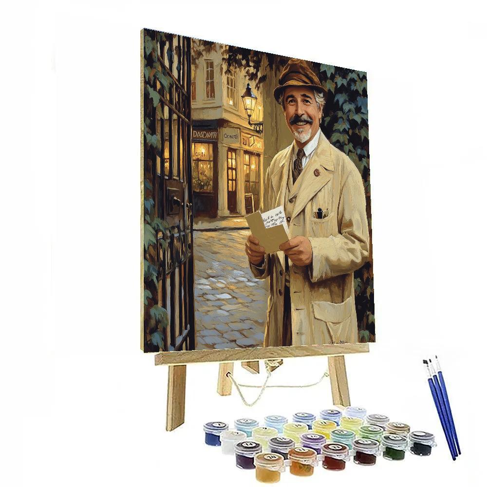 Dr Dawson Friendly Note Disney Inspired Number painting