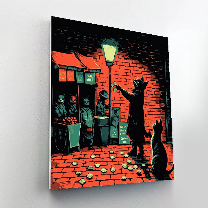 Dodger Corner Performance Disney Inspired Number painting