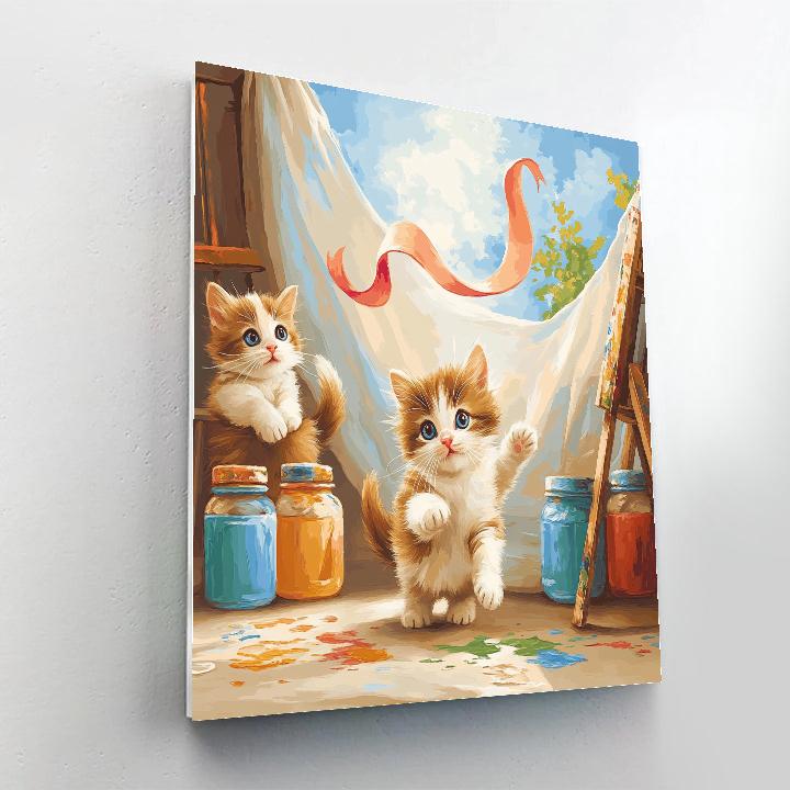 Toulouse Painter Friend Disney Inspired Painting by numbers kit