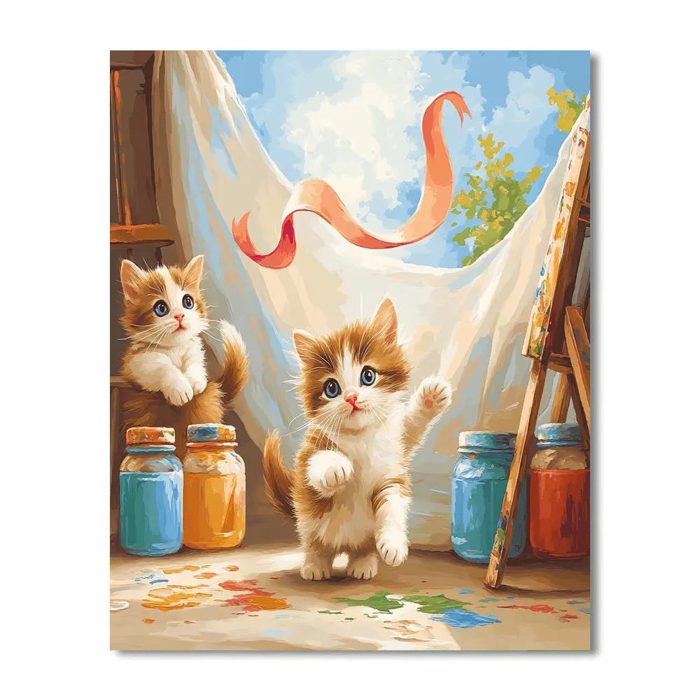 Toulouse Painter Friend Disney Inspired Painting by numbers kit