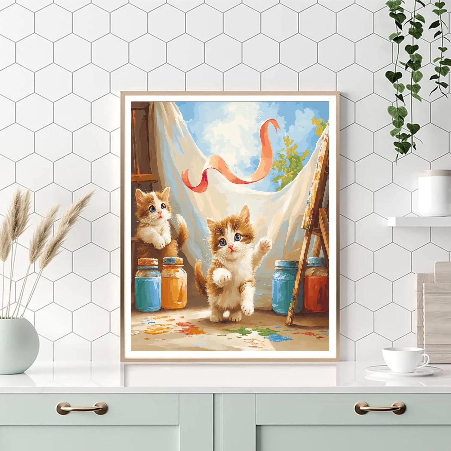 Toulouse Painter Friend Disney Inspired Painting by numbers kit