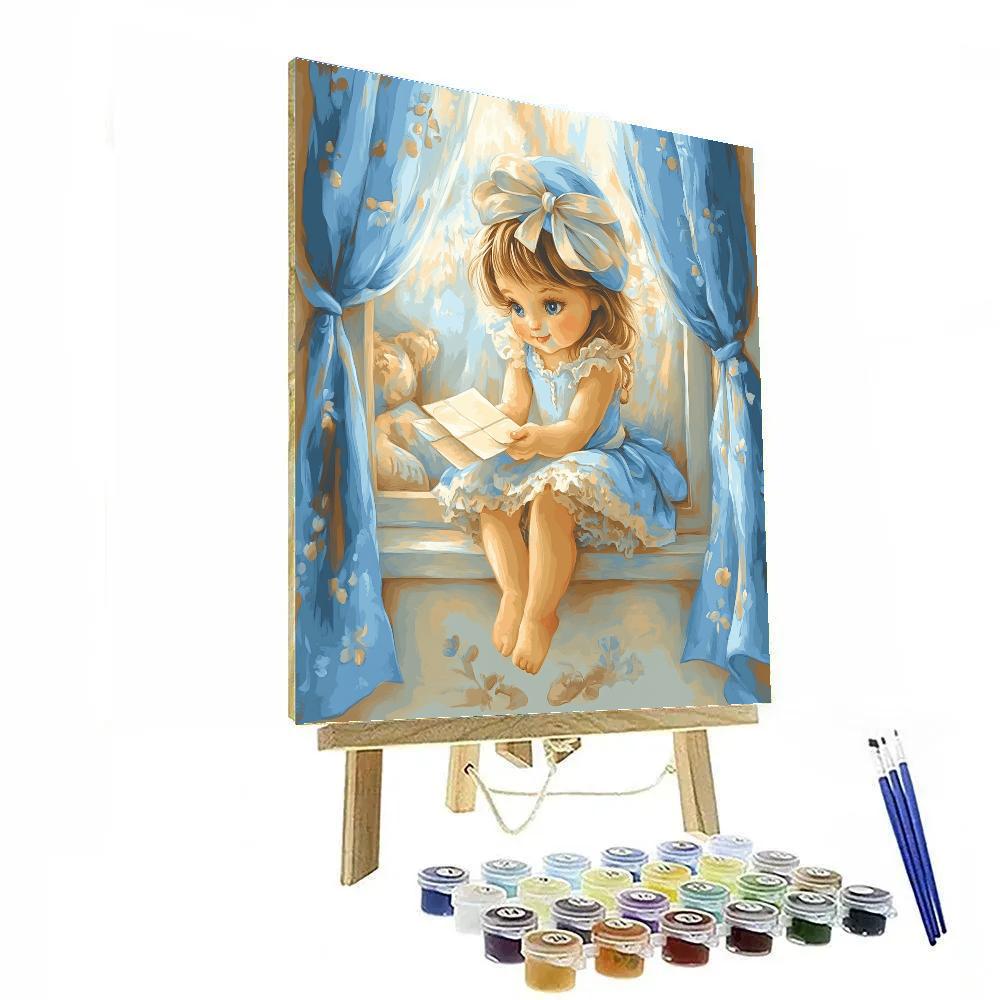 Bianca Soft Letter Disney Inspired DIY paint by numbers