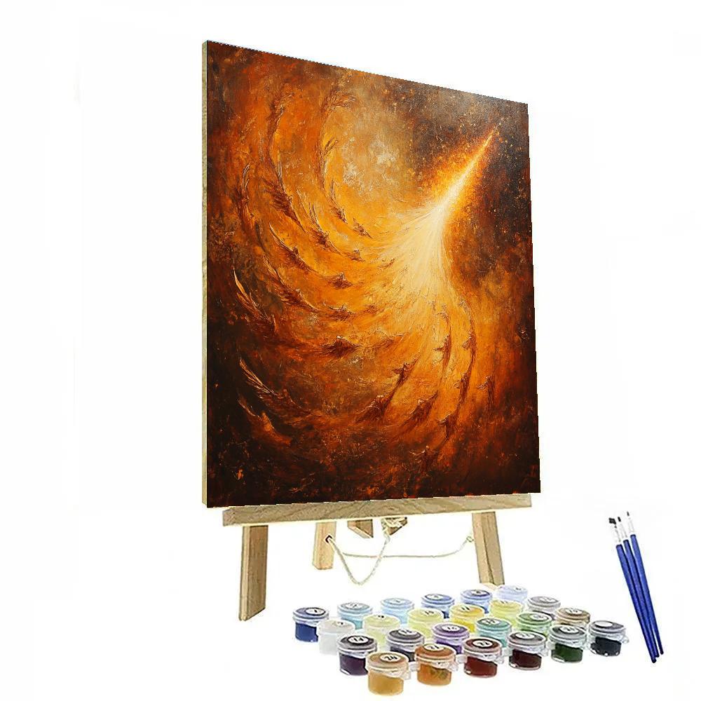 William Blake Inspired Angels Of The Comet DIY paint by numbers