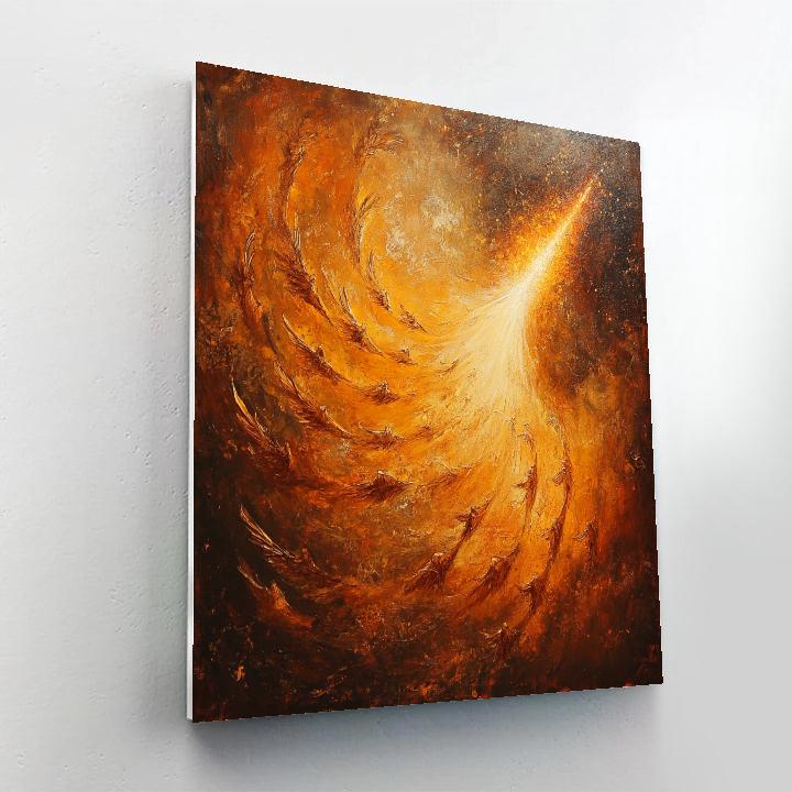 William Blake Inspired Angels Of The Comet DIY paint by numbers