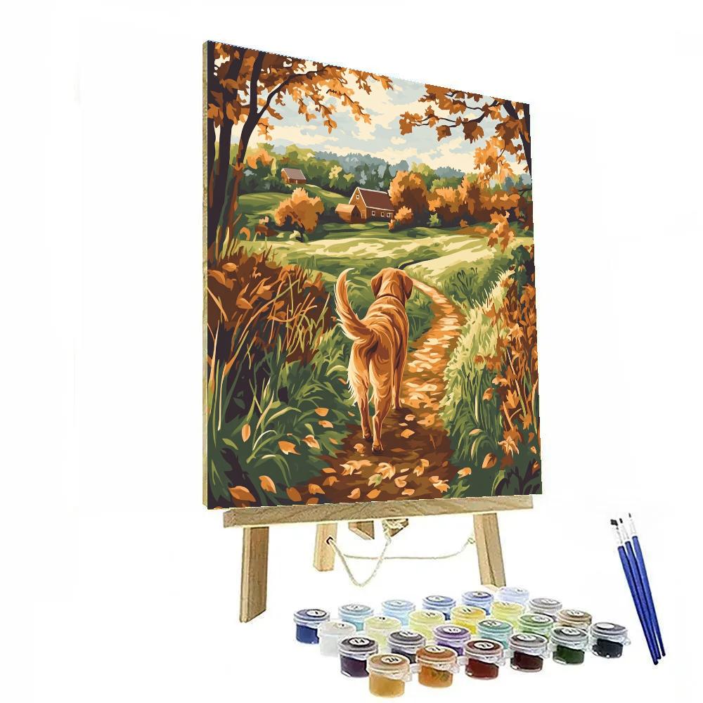 Copper Loyal Walk Disney Inspired Numbered painting kits