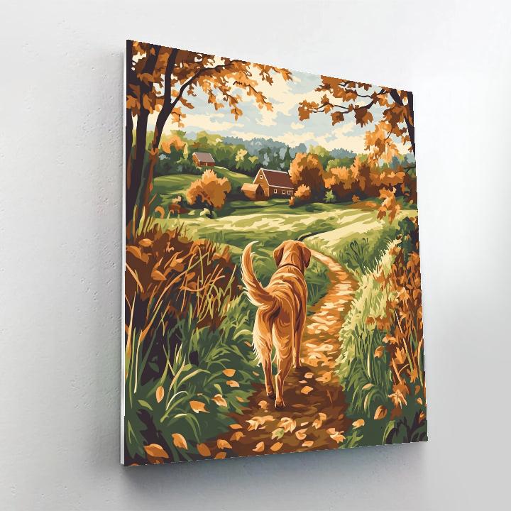 Copper Loyal Walk Disney Inspired Numbered painting kits