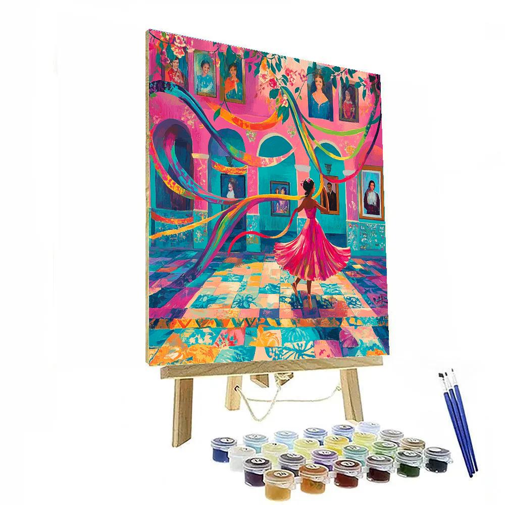 Mirabel Color Ribbon Moment Disney Inspired Numbered painting kits