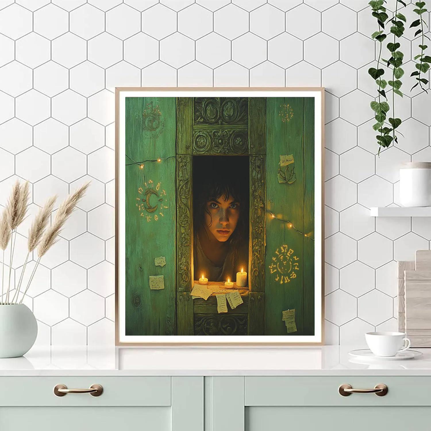 Bruno Secret Door Disney Inspired Number painting