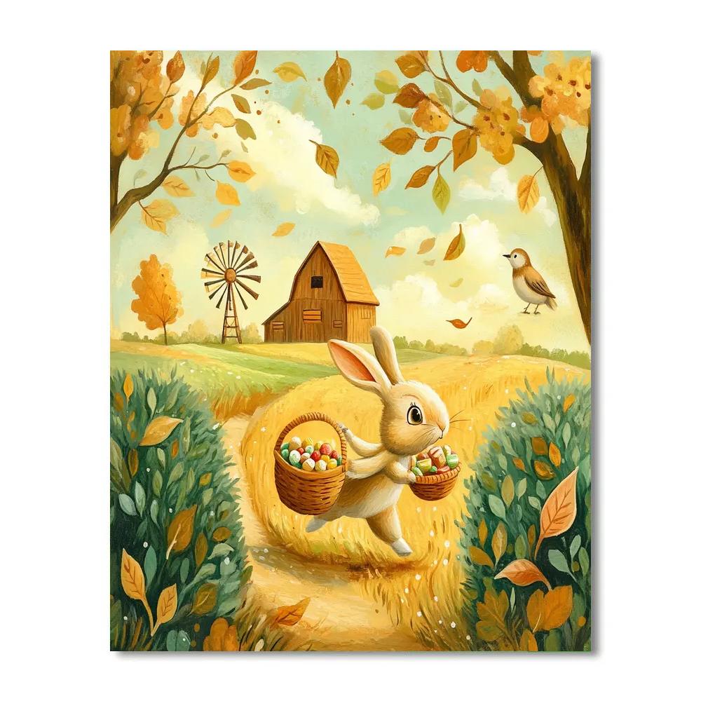 Brer Rabbit Sweet Escape Disney Inspired Paint by numbers art