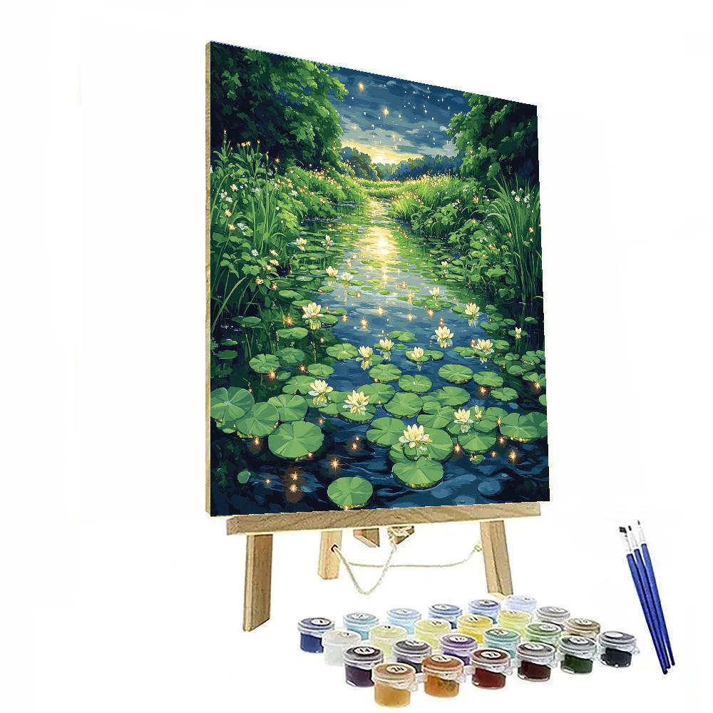 John Everett Millais Inspired Dew And Constellations Paint by numbers kits