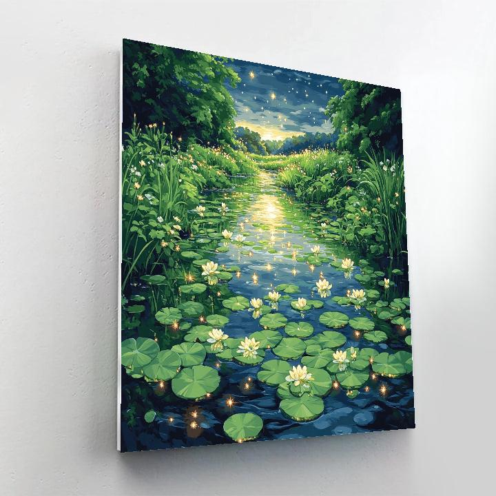 John Everett Millais Inspired Dew And Constellations Paint by numbers kits