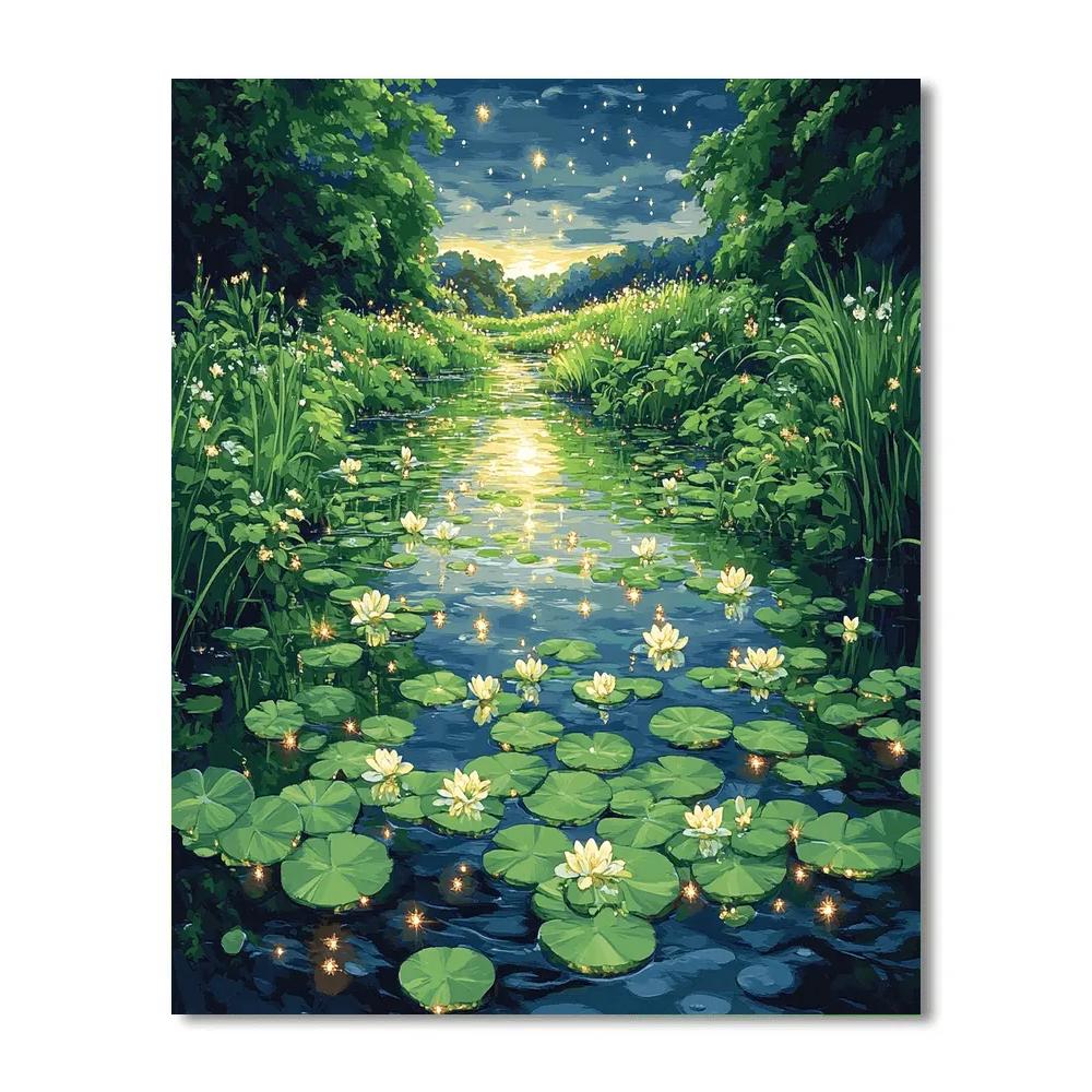 John Everett Millais Inspired Dew And Constellations Paint by numbers kits