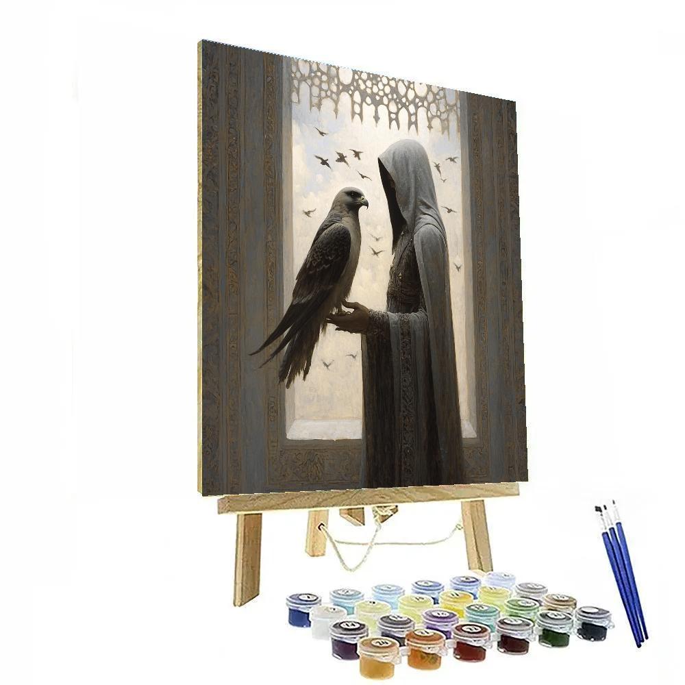 Velazquez Inspired Royal Falconer Number painting