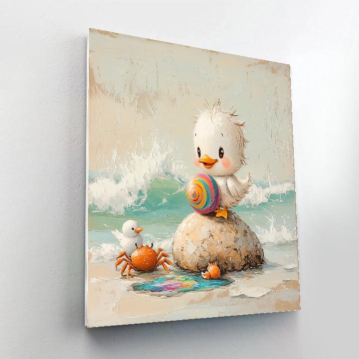 Scuttle Shore Survey Disney Inspired Paint by numbers art