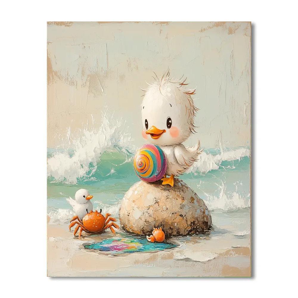 Scuttle Shore Survey Disney Inspired Paint by numbers art