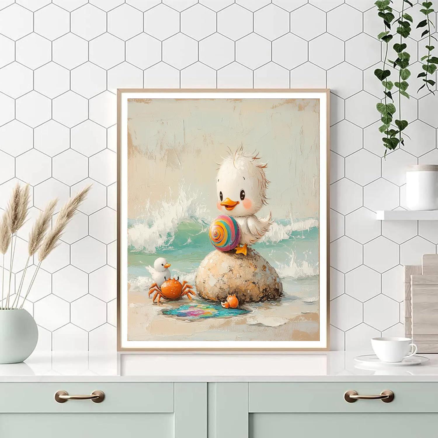 Scuttle Shore Survey Disney Inspired Paint by numbers art