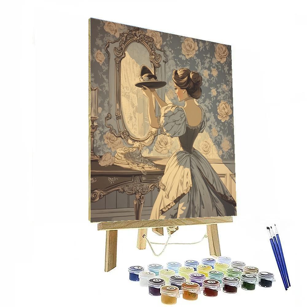 Lady Tremaine Elegant Plan Disney Inspired paint by color