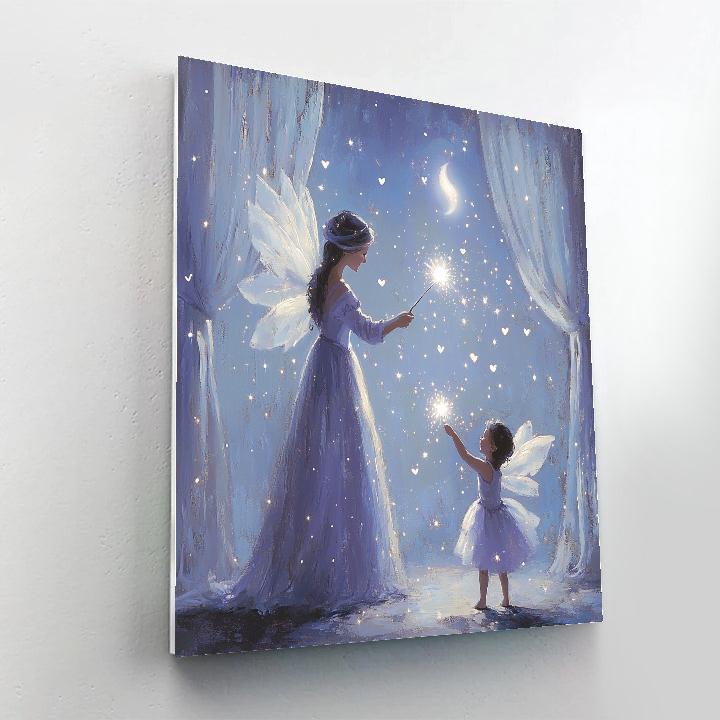 Fairy Godmother Sparkle Wish Disney Inspired paint by numbers
