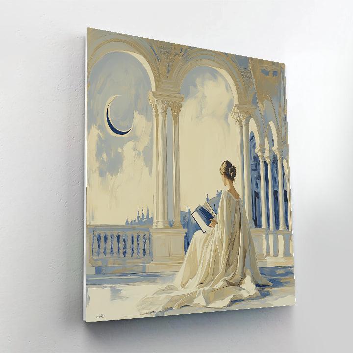 Ingres Inspired Classical Reader Numbered painting kits